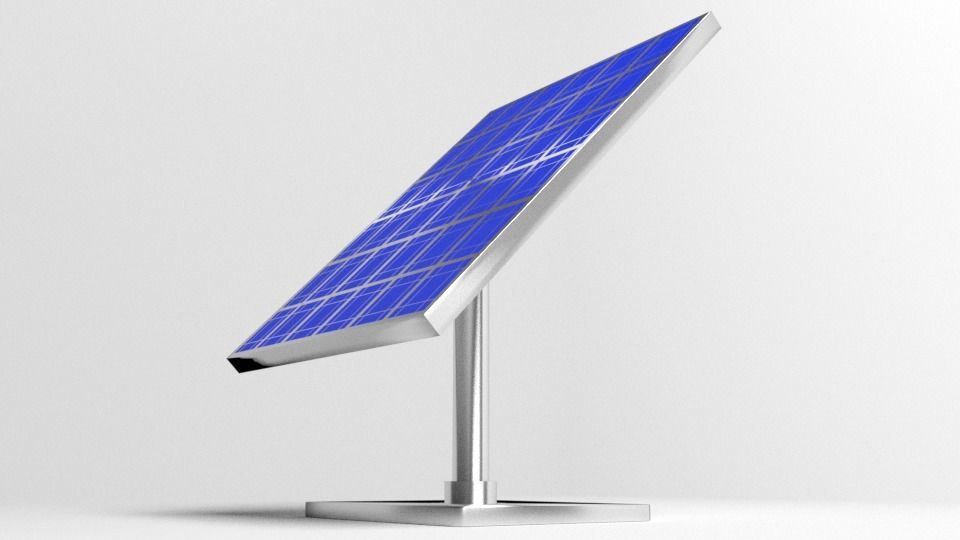 Solar Panel 5 3D model_3