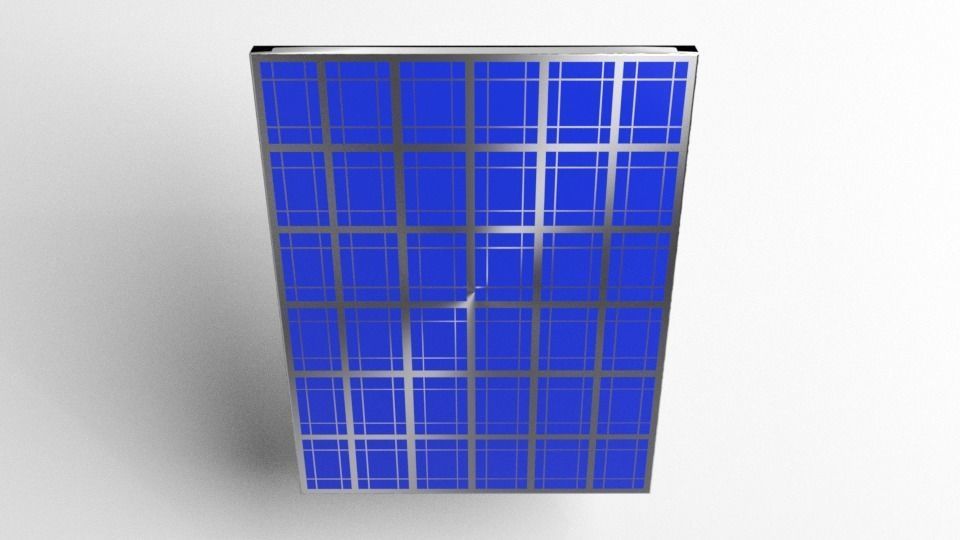 Solar Panel 5 3D model_2