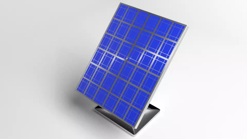 Solar Panel 5 3D model_0