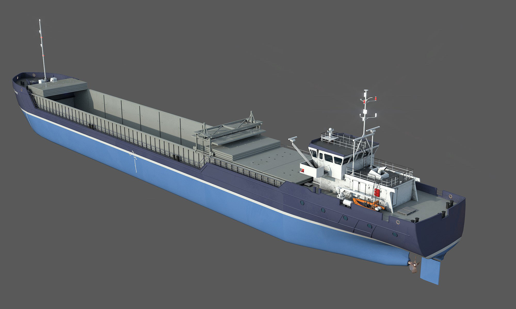 collection Ships tanker boat 3D model_13