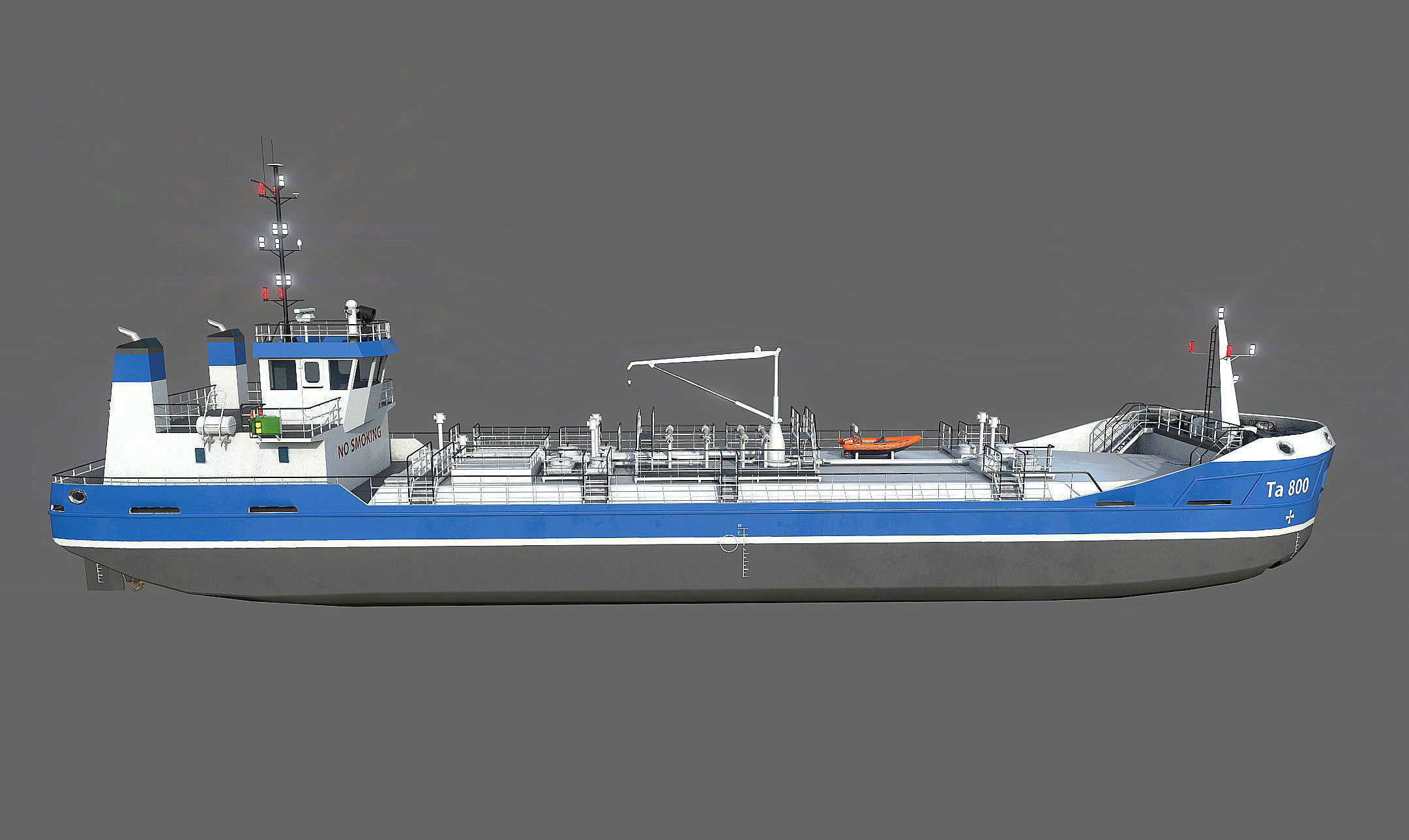 collection Ships tanker boat 3D model_4