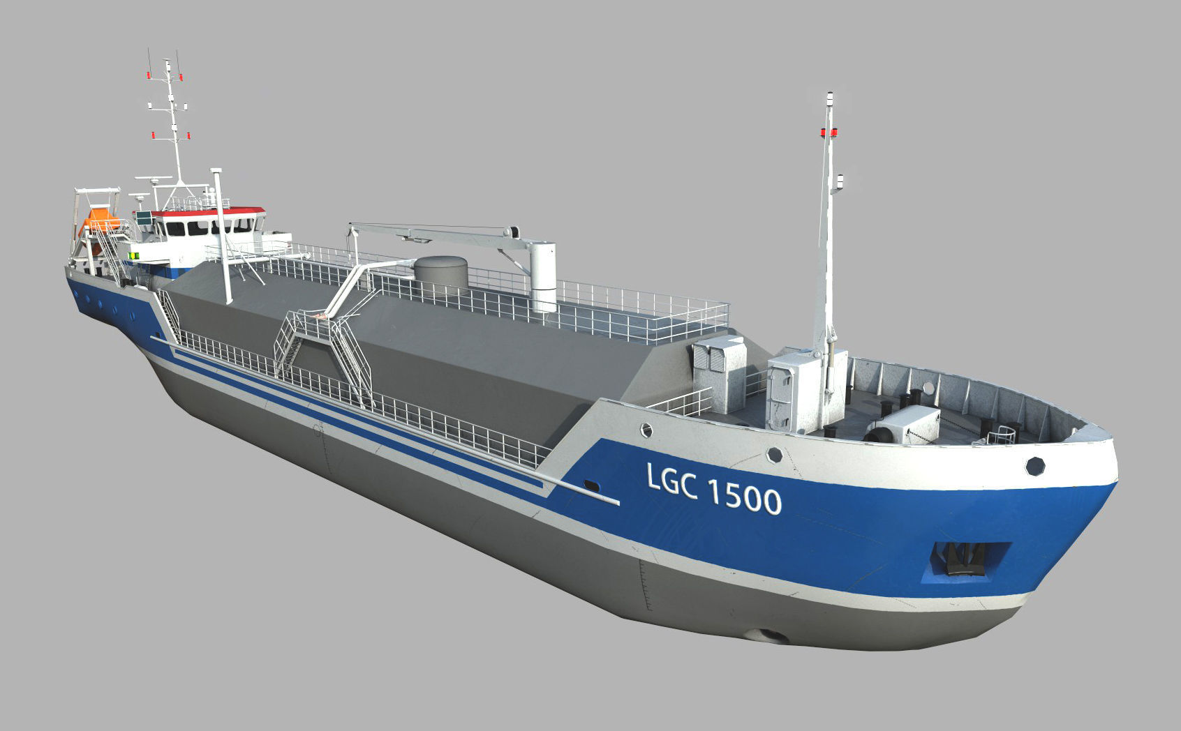 collection Ships tanker boat 3D model_16