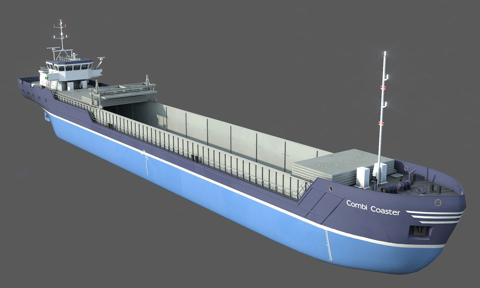 collection Ships tanker boat 3D model_12