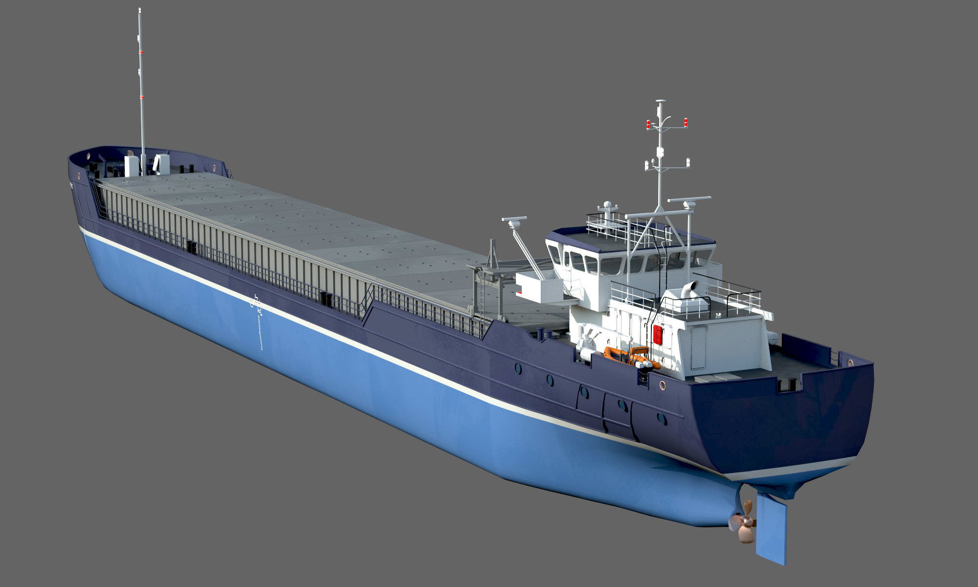 collection Ships tanker boat 3D model_9