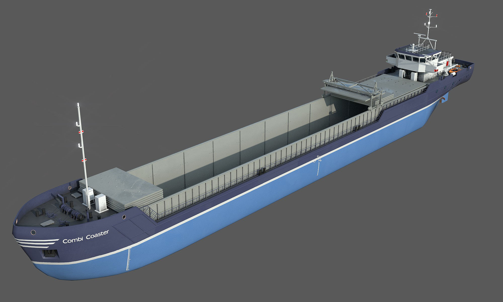 collection Ships tanker boat 3D model_14