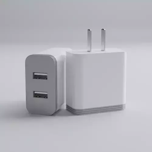 USB Power Adapter 2 Slot