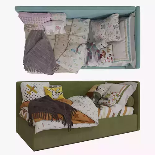 Single Beds 02 GIRLS and BOY