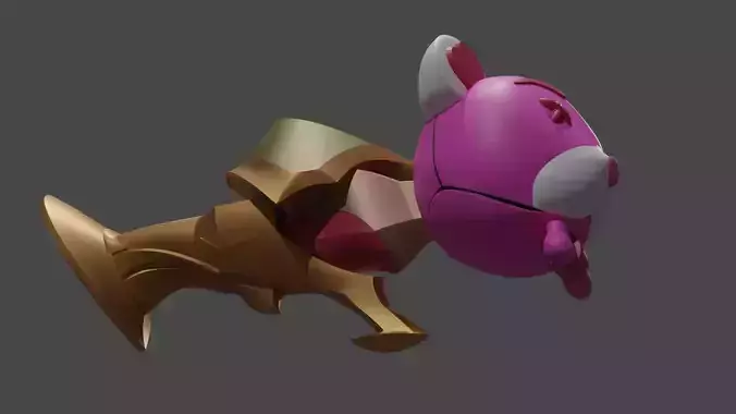 heartseeker jinx fishbones gun  League of Legends  for printing