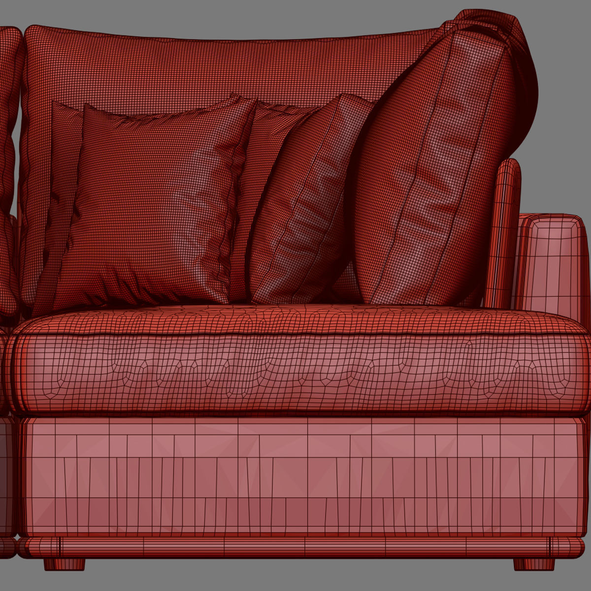 Giulio Marelli Oliver sofa 3D model_4