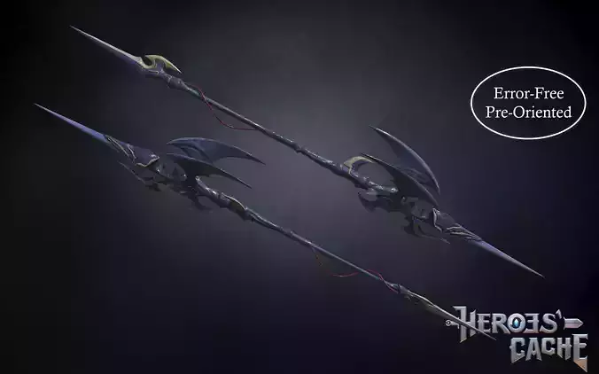 Final Fantasy XIV - Dragoon Gae Bolg Lance 3D print model
