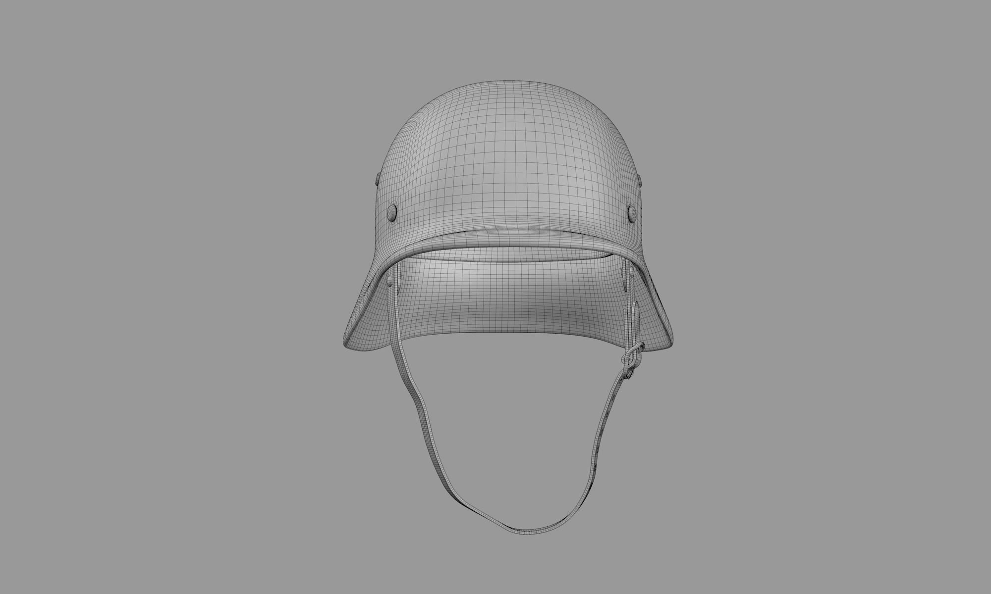 German Wehrmacht Helmet - WWII 3D model_6