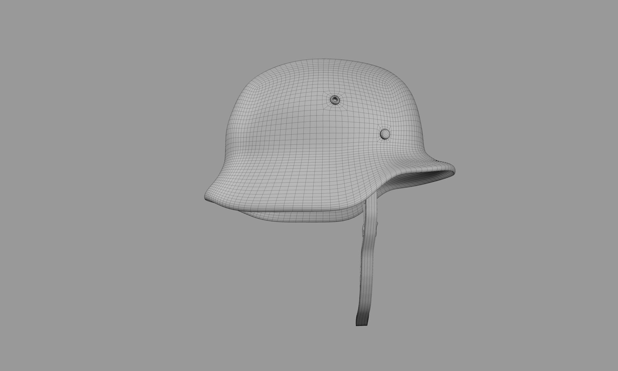 German Wehrmacht Helmet - WWII 3D model_7