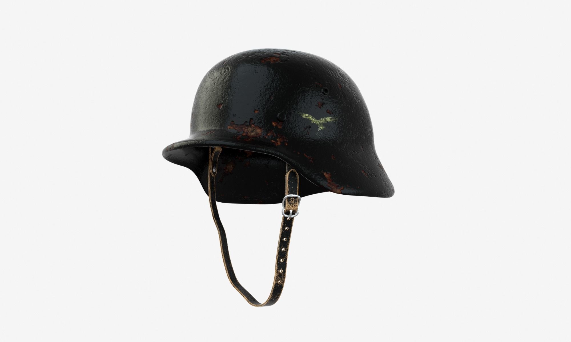 German Wehrmacht Helmet - WWII 3D model_0