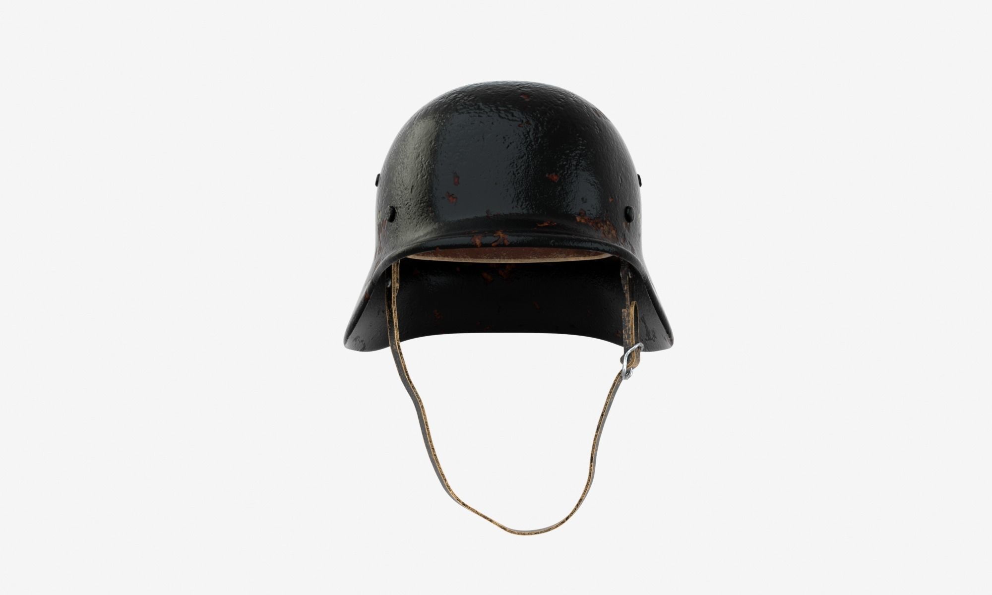 German Wehrmacht Helmet - WWII 3D model_1