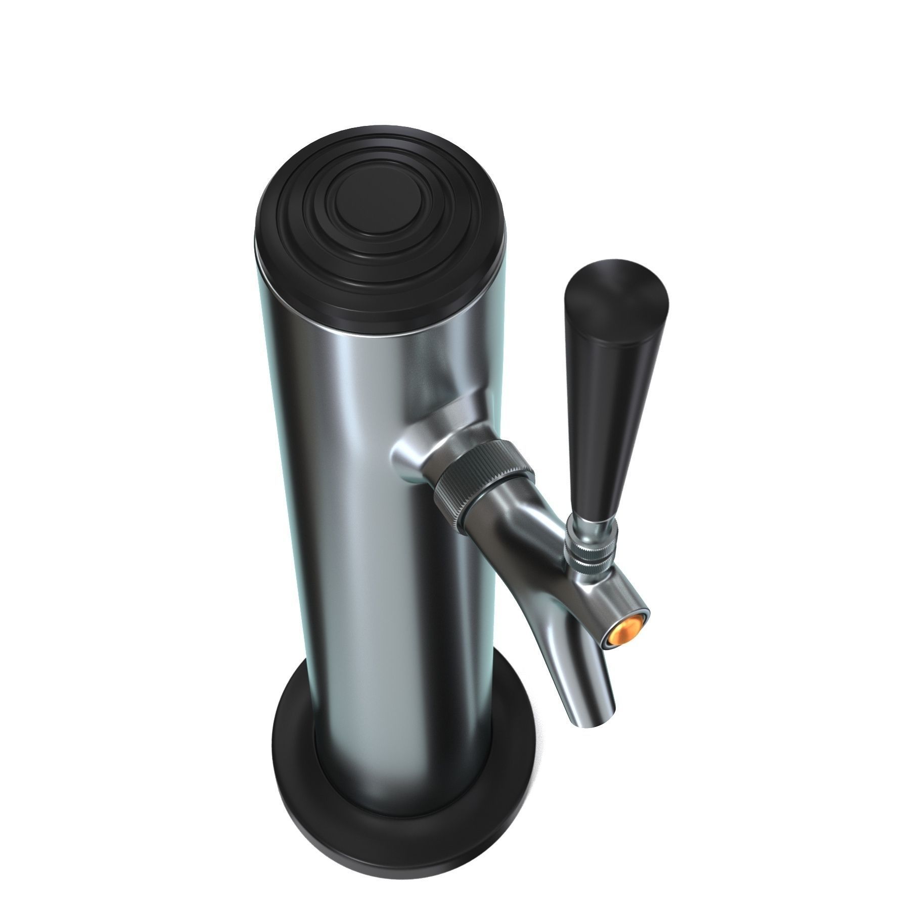 Beer Tower 3D model_1