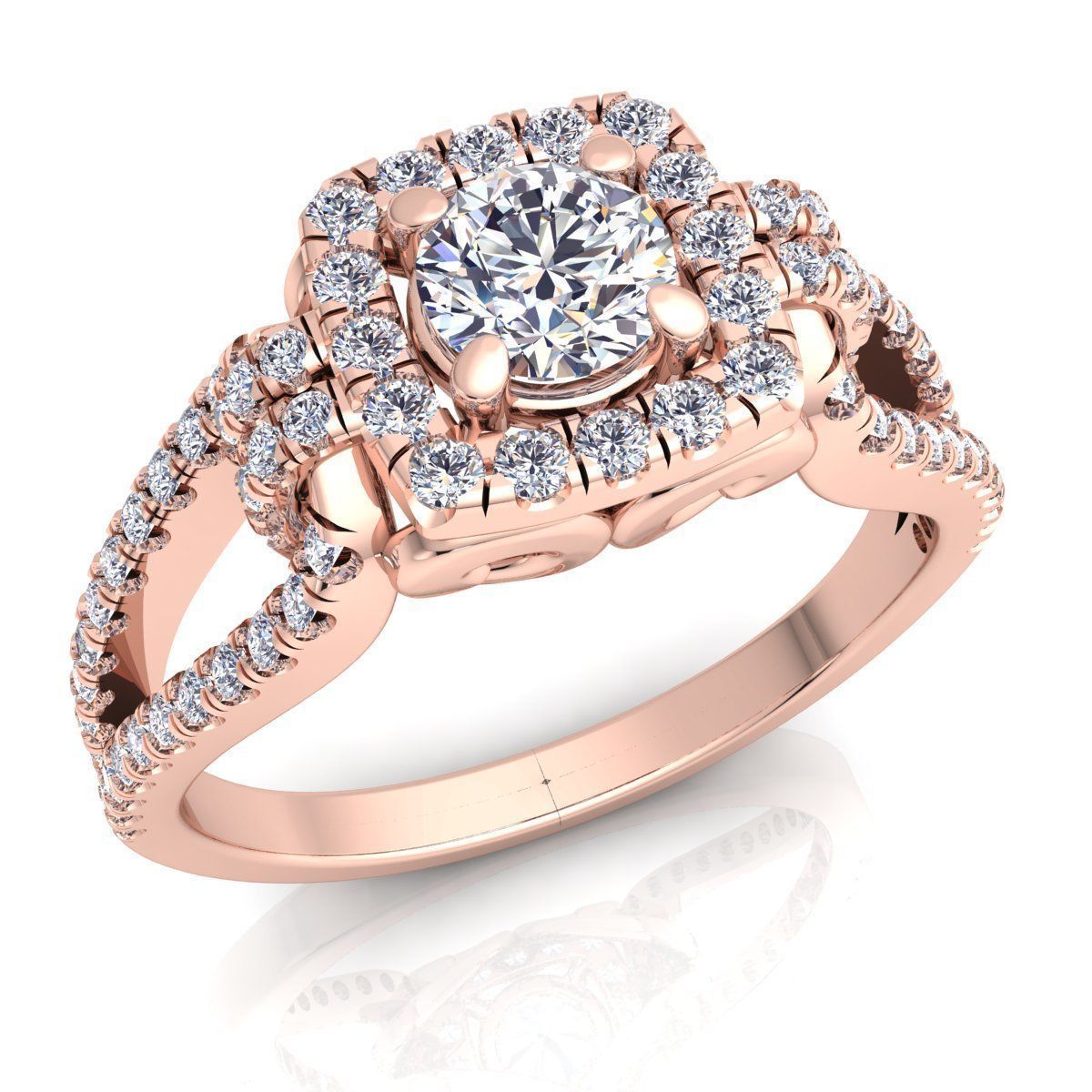 Vintage Ring  3D print model_2