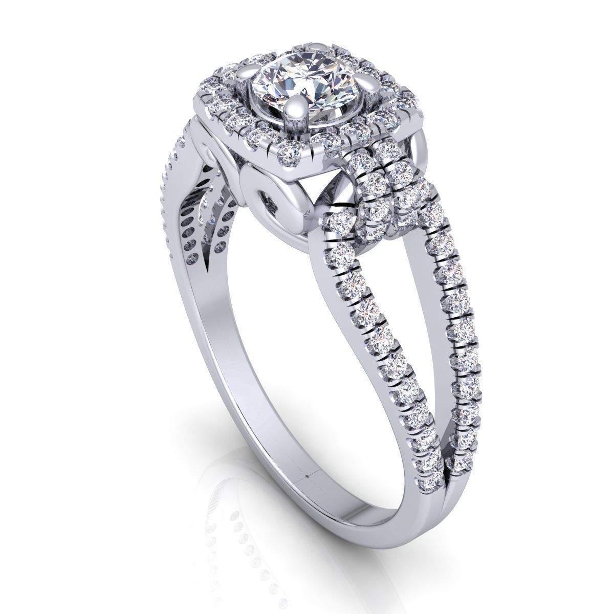 Vintage Ring  3D print model_11