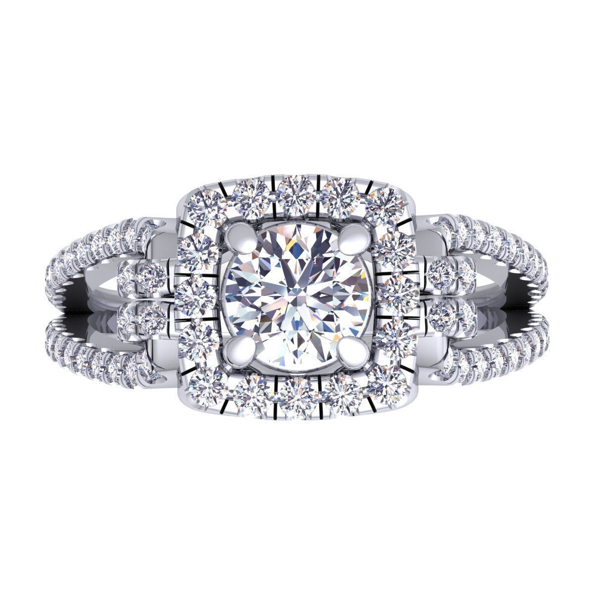 Vintage Ring  3D print model_8