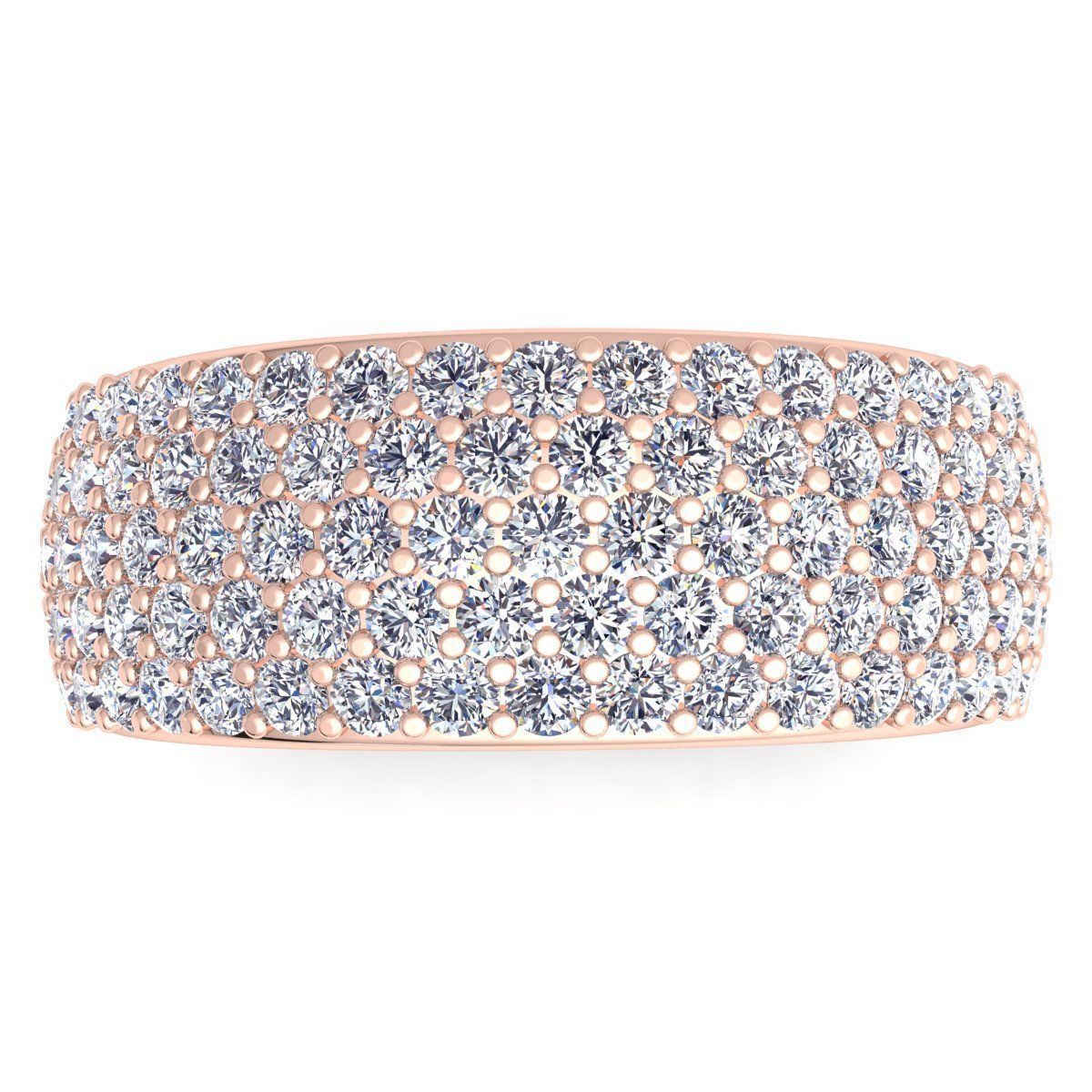 Fancy Engagement Ring  3D print model_7