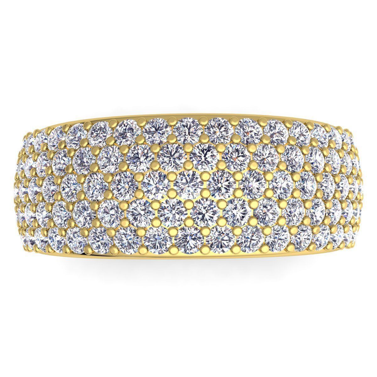 Fancy Engagement Ring  3D print model_6