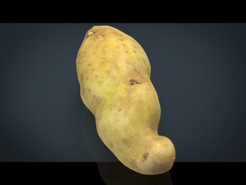 RED POTATOE Low-poly 3D model_24