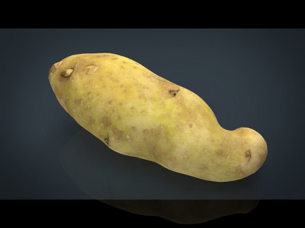 RED POTATOE Low-poly 3D model_23