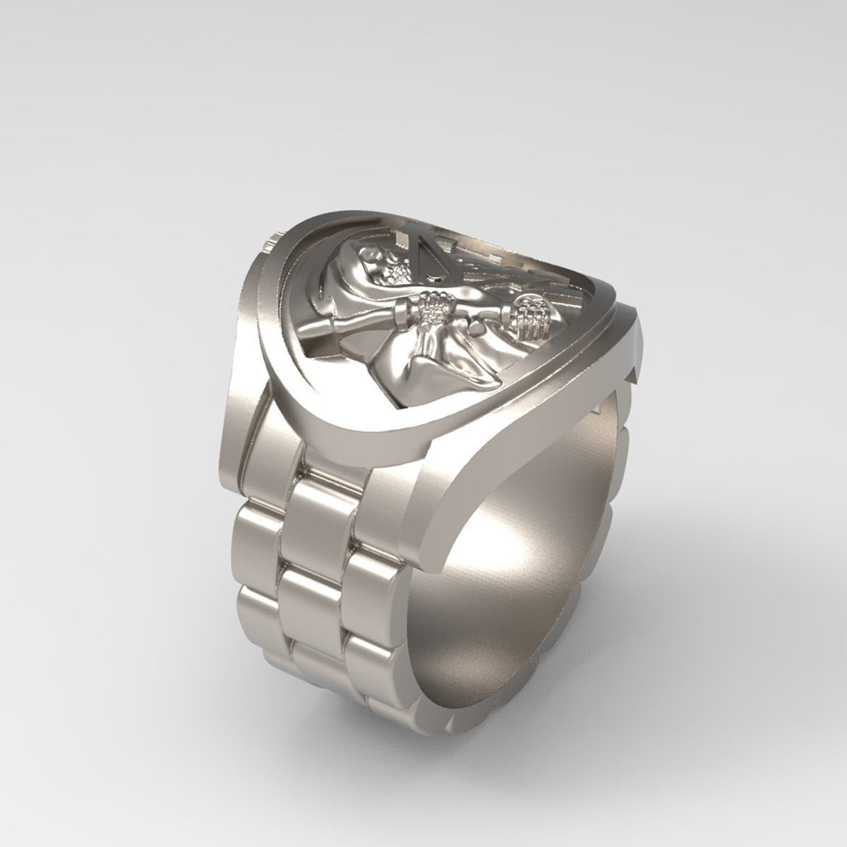 Ring Watch of Death 3D print model_1