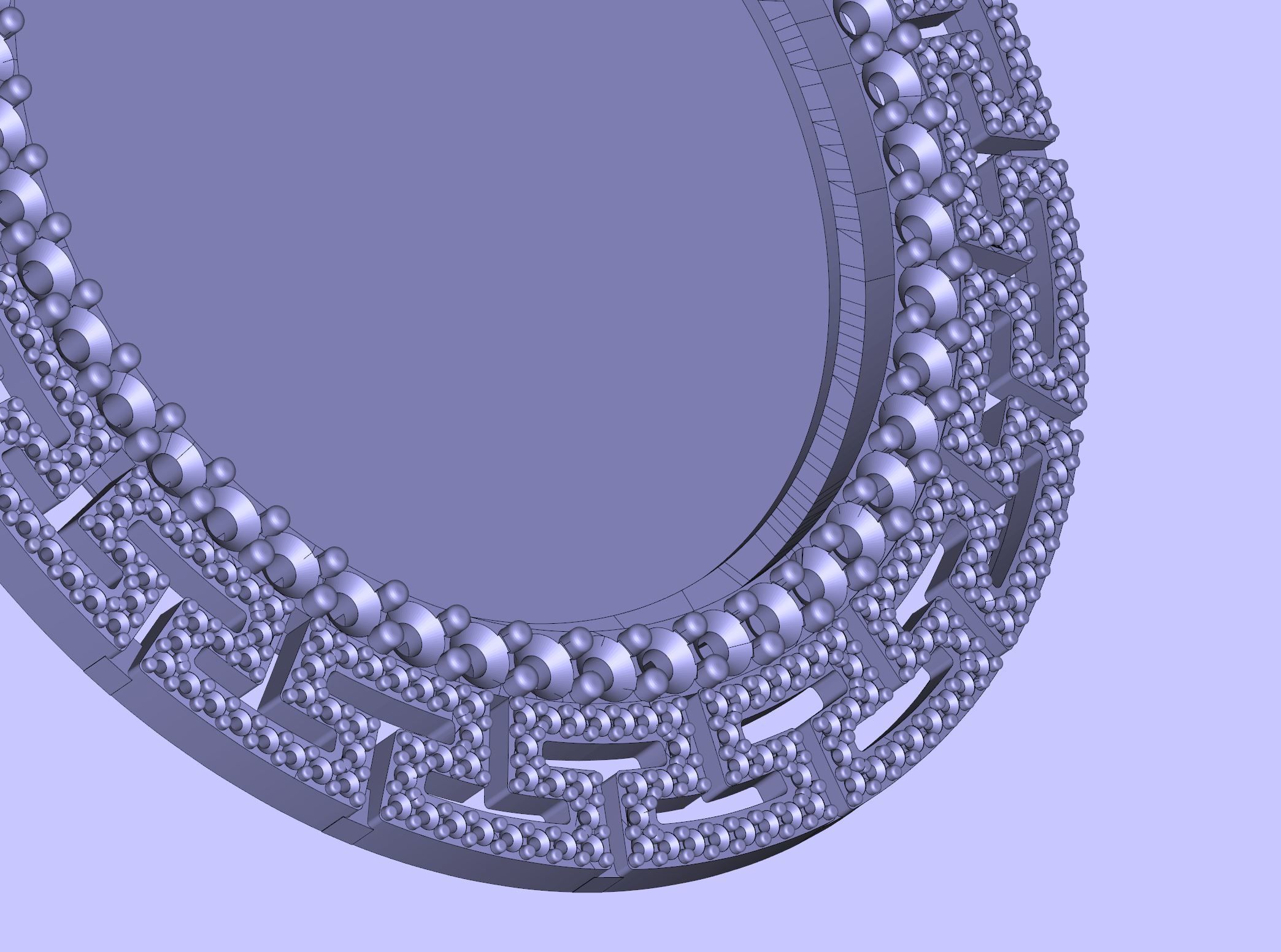 picture pendant chain STL 3D model_7