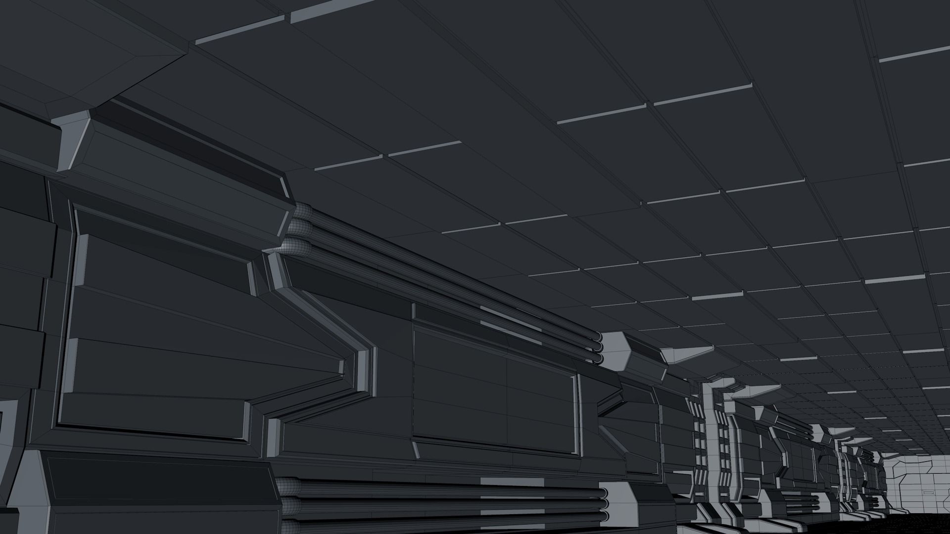 Sci Fi Interior 3D model_10