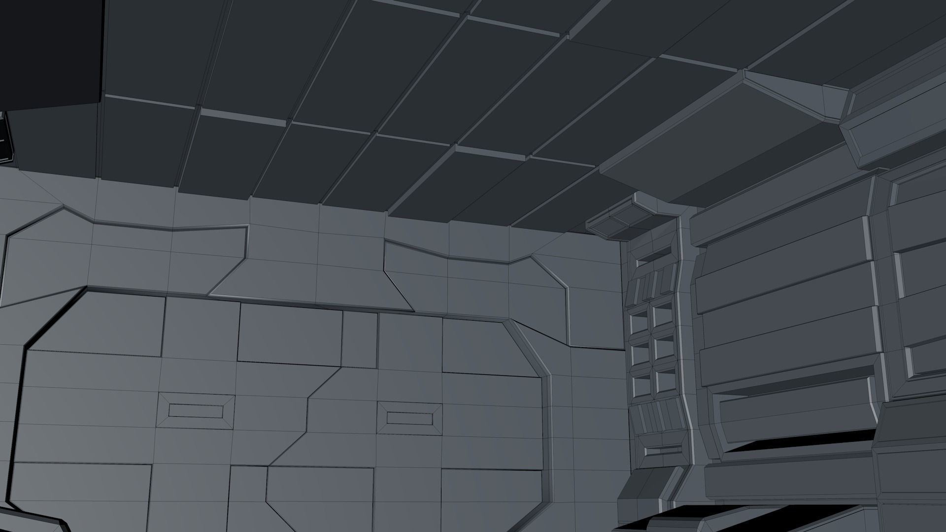 Sci Fi Interior 3D model_12