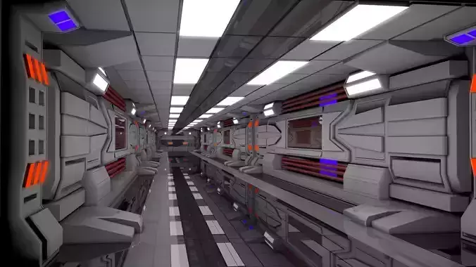 Sci Fi Interior 