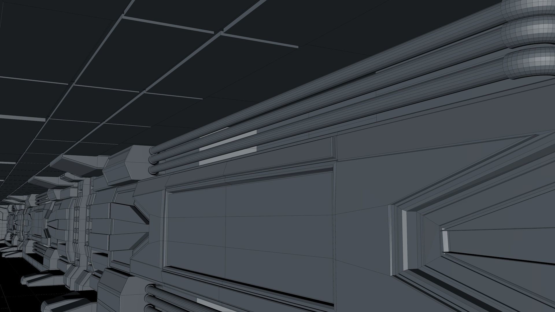 Sci Fi Interior 3D model_11