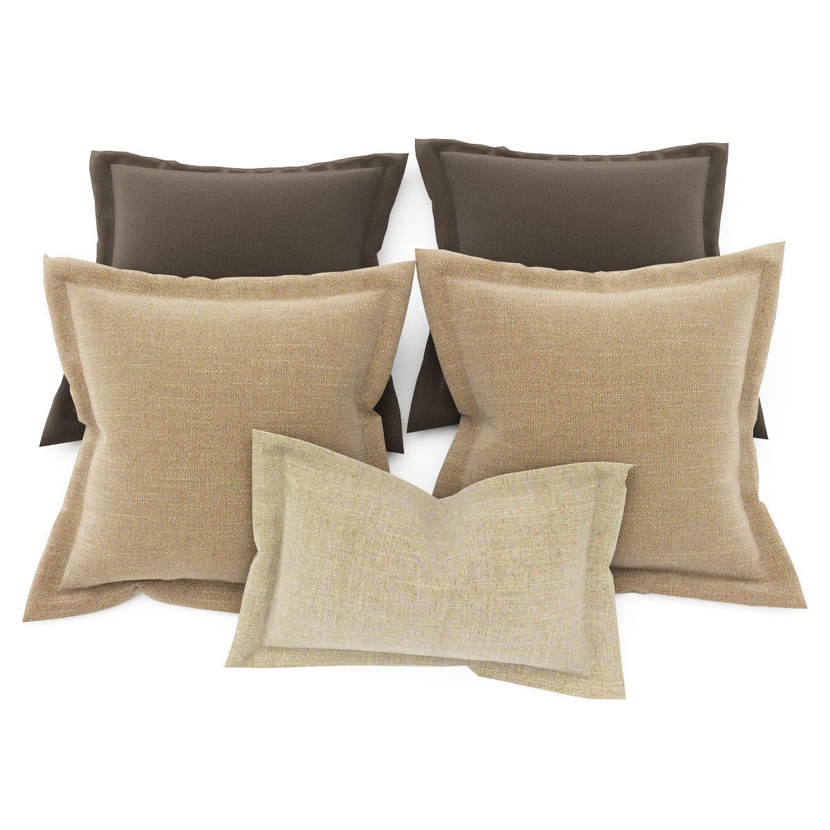 Pillows collection 90 3D model_1