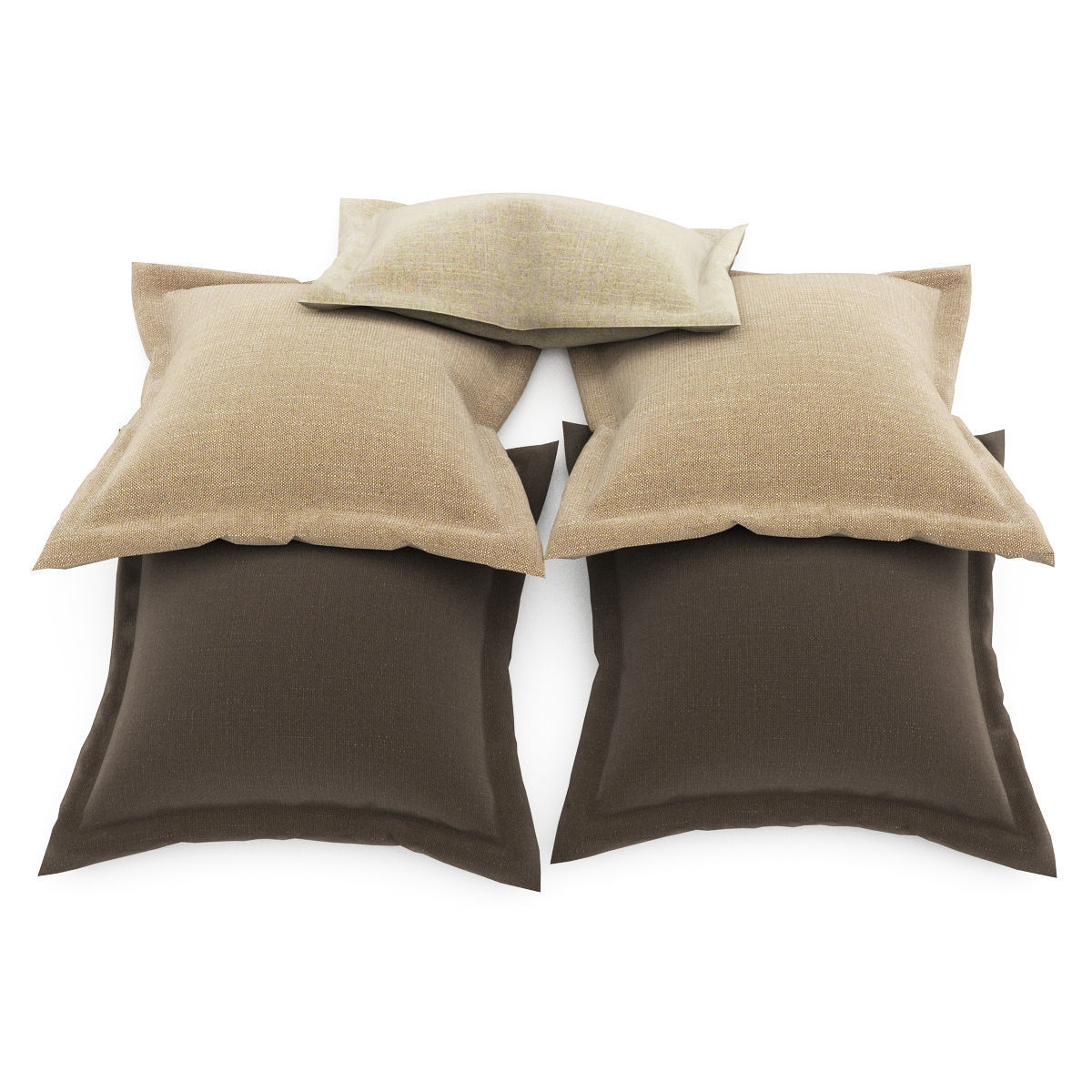 Pillows collection 90 3D model_3
