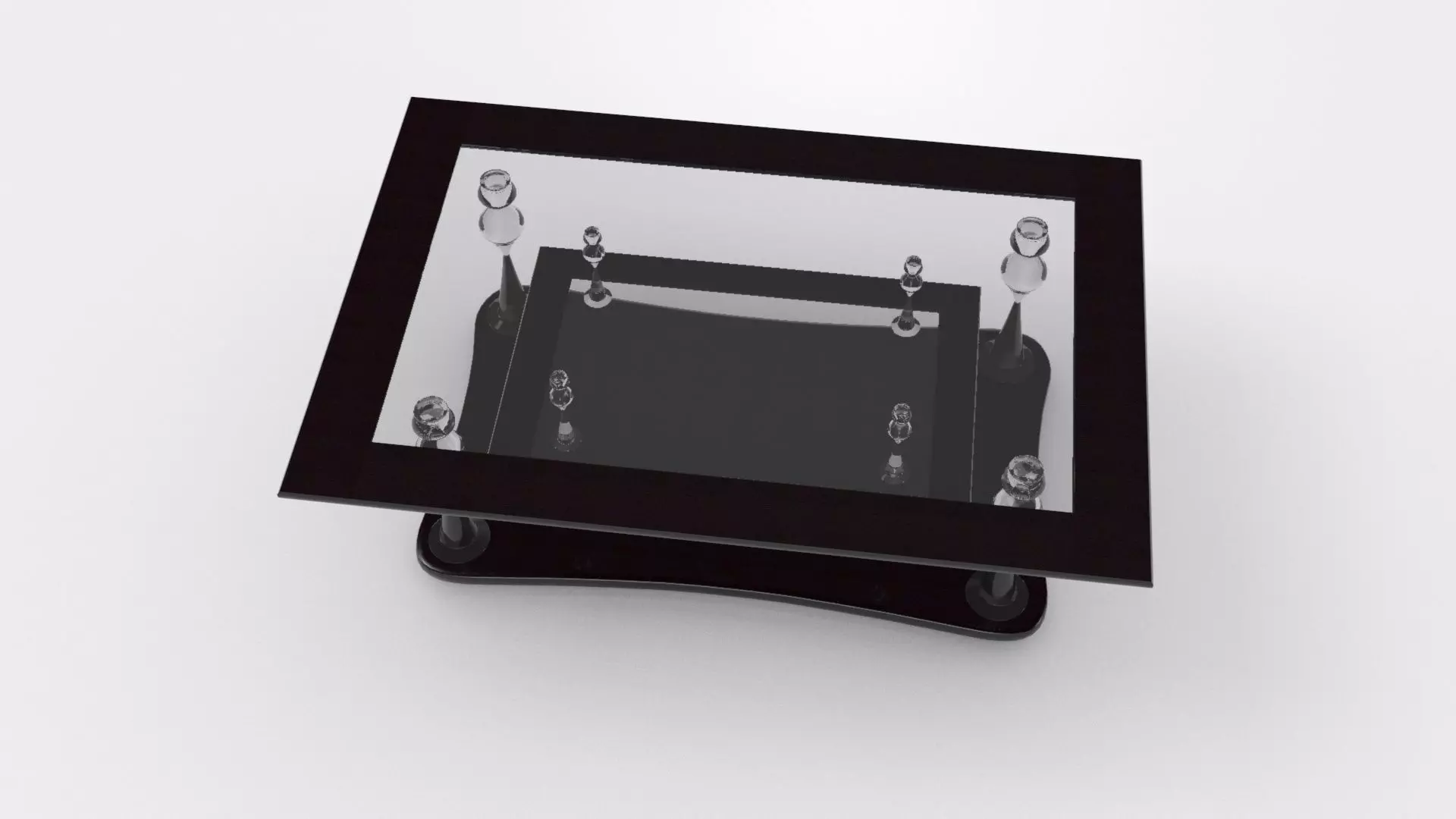 Center Table Low-poly 3D model