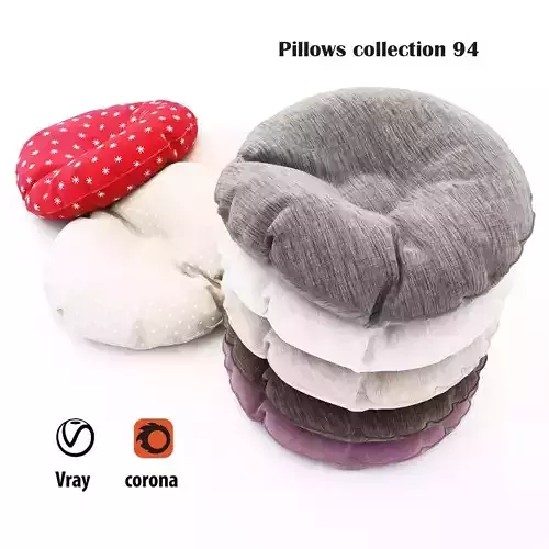 Pillows collection 94 3D model