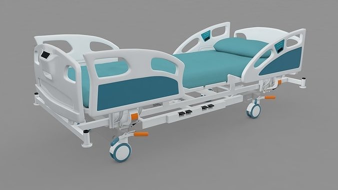 Hospital Bed Medical 3D model