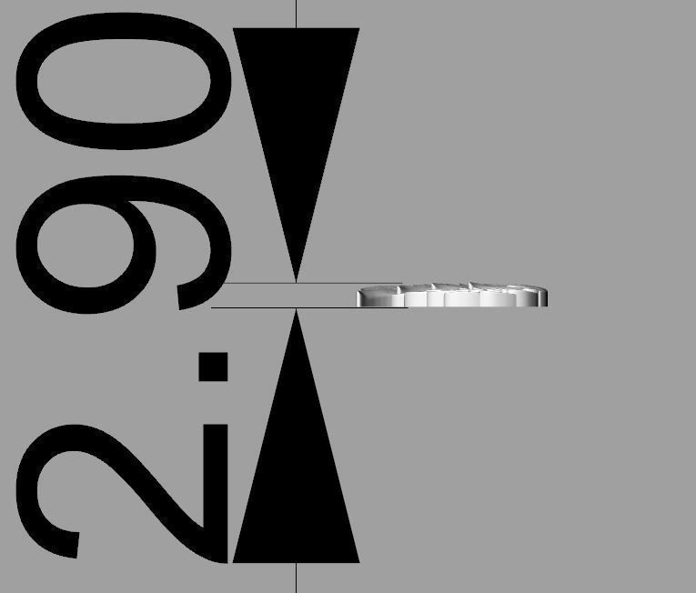 Pendant wings 3D print model_5