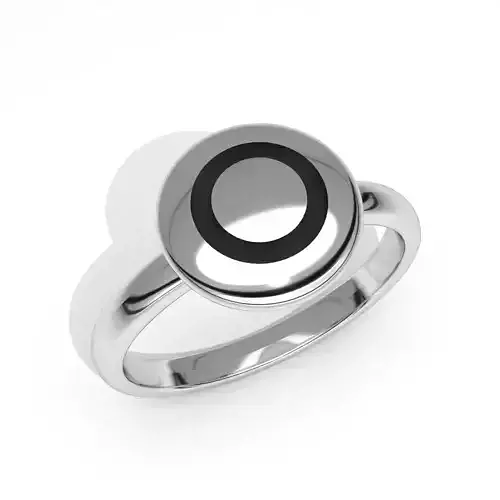 new fashion round jewelry ring printable