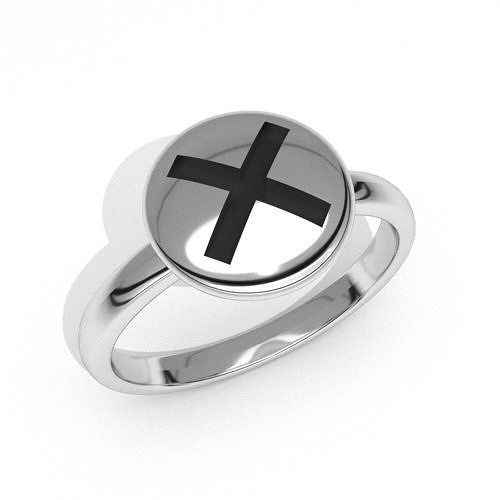 new fashion round jewelry ring printable 3D print model