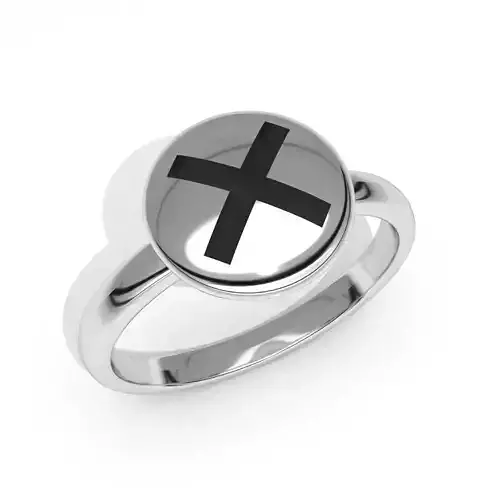 new fashion round jewelry ring printable 3D print model