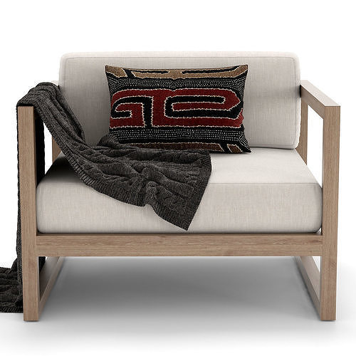 RH Outdoor Aegean collection 3D model 6
