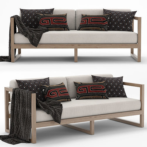 RH Outdoor Aegean collection 3D model 2