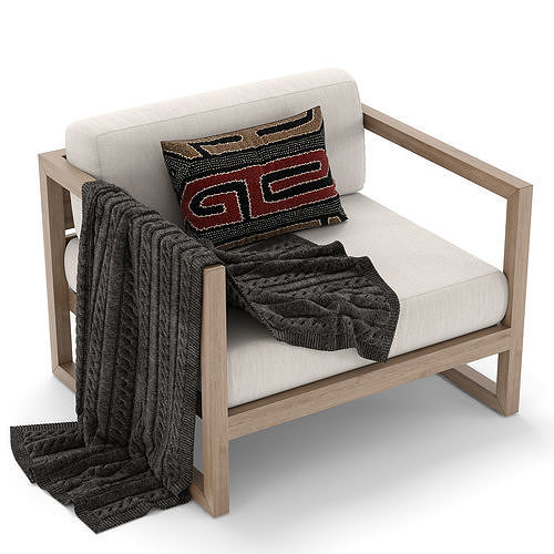 RH Outdoor Aegean collection 3D model 5