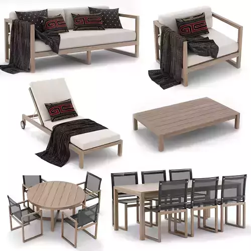 RH Outdoor Aegean collection