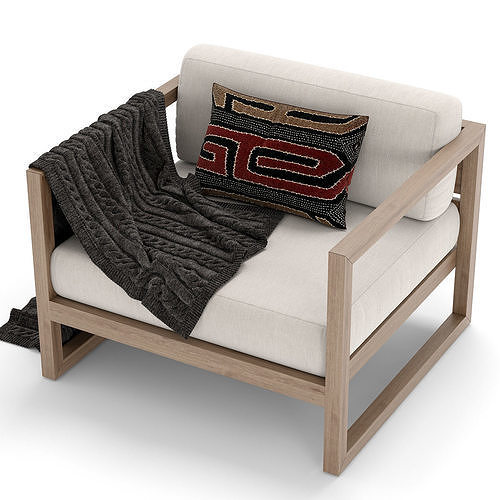 RH Outdoor Aegean collection 3D model 7