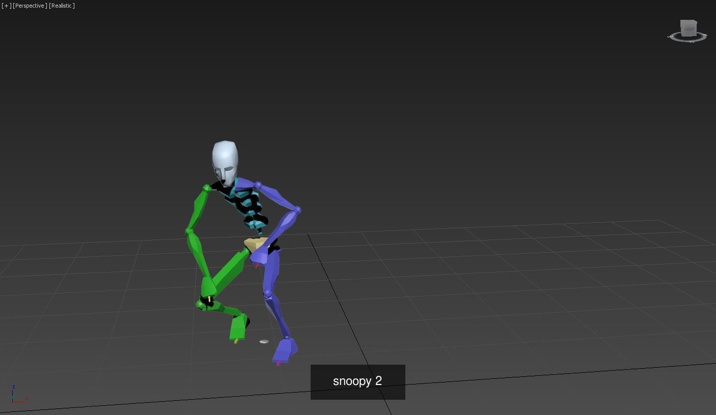 Snoopy  walk 3 in 1 3D Model Collection_5