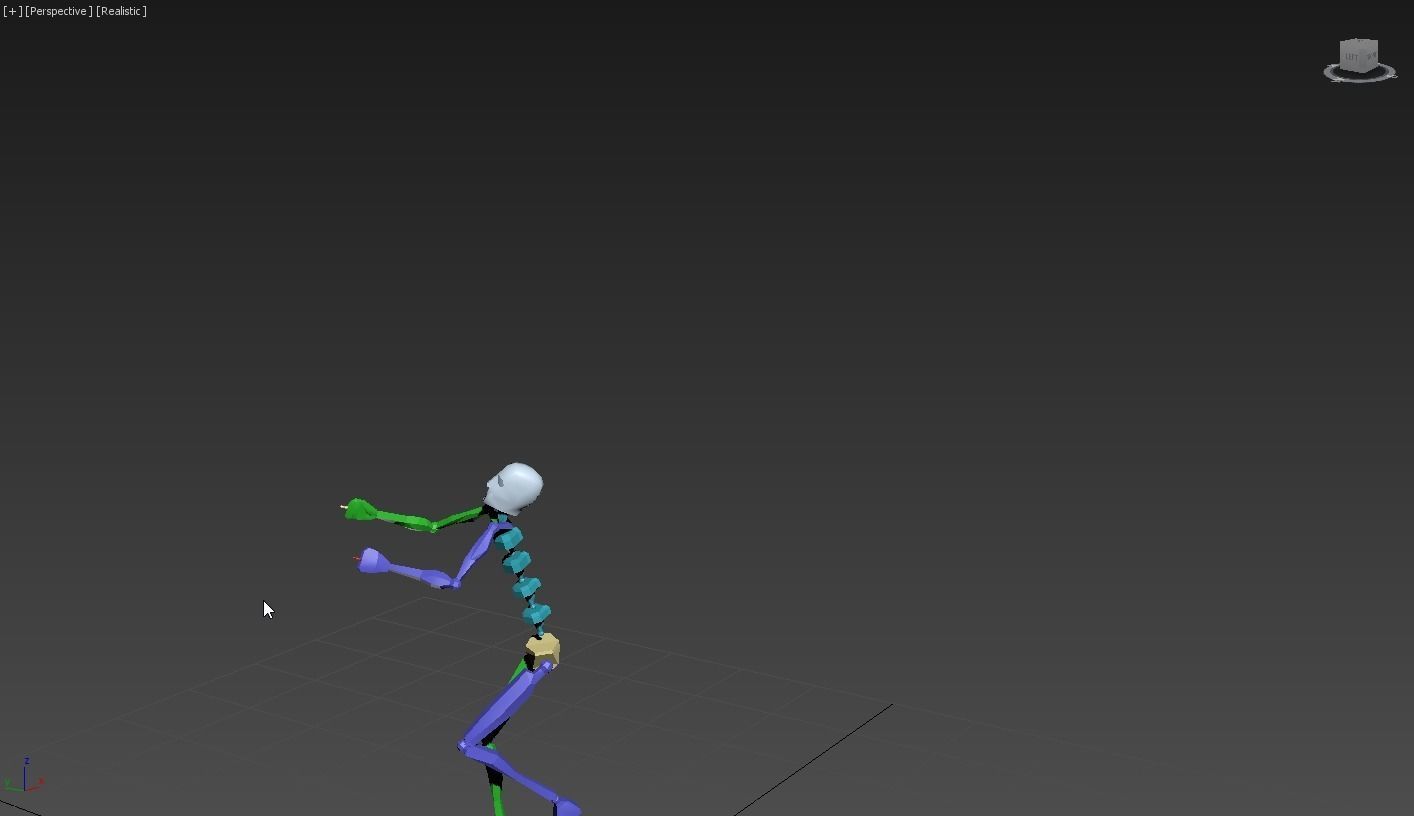 Ladder climbing 3D model_9