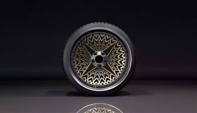 C4BT Hyperspace wheel  3D model