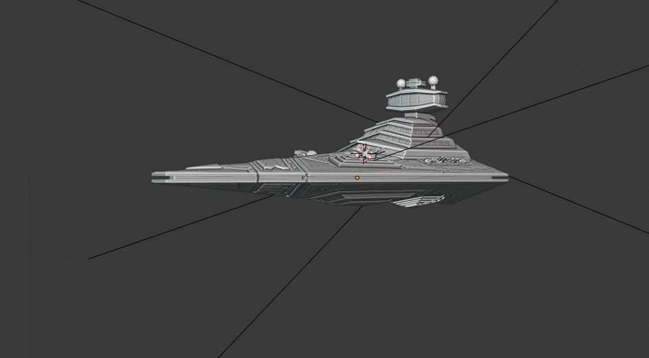 Space Ship 3D model_3